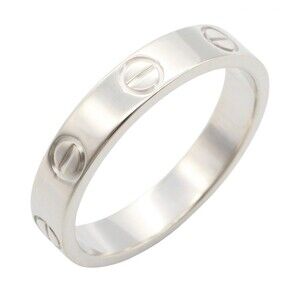 Cartier Mini Love Ring 18Kwg White Gold #313880C13B